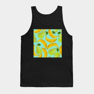 Bananas and pears green Tank Top